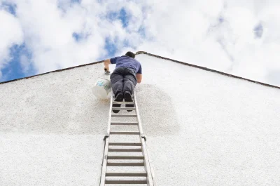 Peinture extérieure au Petit-Celland — façades et ravalement